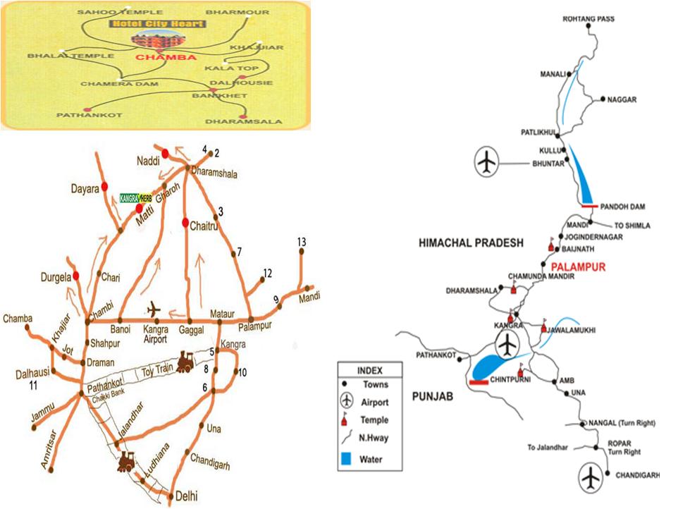 Dalhousie map